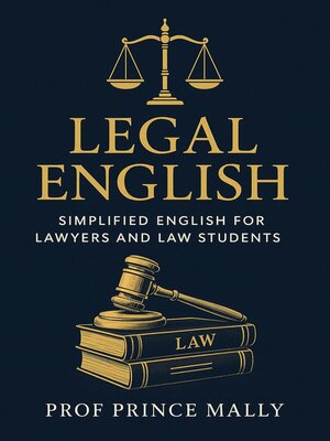 cover image of Legal English